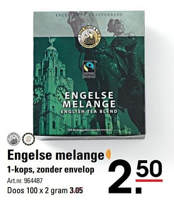 Aanbiedingen Engelse melange - Alex Meijer - Geldig van 15/02/2017 tot 06/03/2017 bij Sligro