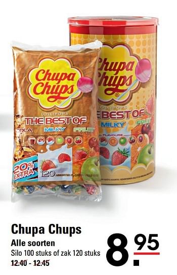 Aanbiedingen Chupa chups - Chupa Chups - Geldig van 15/02/2017 tot 06/03/2017 bij Sligro