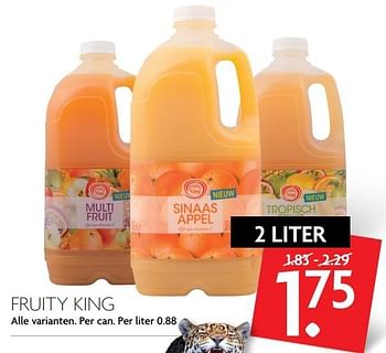 Aanbiedingen Fruity king - Fruity King - Geldig van 26/02/2017 tot 04/03/2017 bij Deka Markt