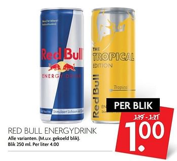 Aanbiedingen Red bull energydrink - Red Bull - Geldig van 26/02/2017 tot 04/03/2017 bij Deka Markt