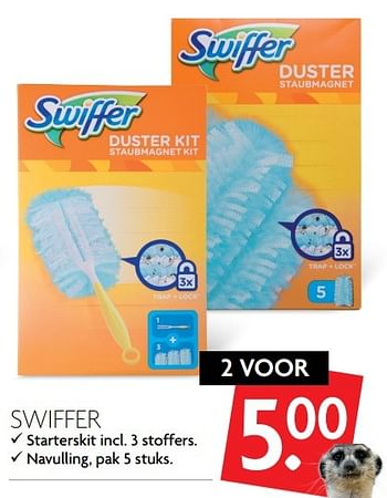 Aanbiedingen Swiffer - Swiffer - Geldig van 26/02/2017 tot 04/03/2017 bij Deka Markt