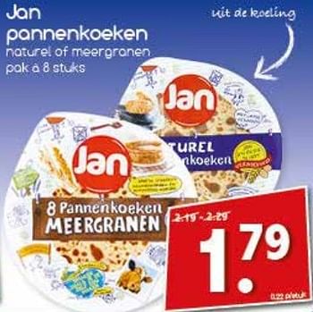Aanbiedingen Jan pannenkoeken - Jan - Geldig van 27/02/2017 tot 04/03/2017 bij Agrimarkt