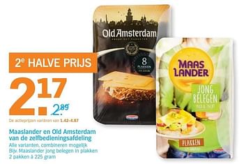 Aanbiedingen Maaslander en old amsterdam van de zelfbedieningsafdeling - Old Amsterdam - Geldig van 27/02/2017 tot 05/03/2017 bij Albert Heijn