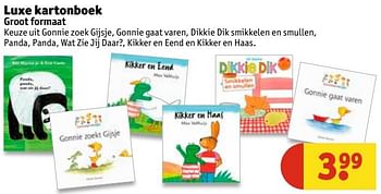 Aanbiedingen Luxe kartonboek - Huismerk - Kruidvat - Geldig van 28/02/2017 tot 05/03/2017 bij Kruidvat