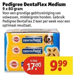 Aanbiedingen Pedigree dentaflex medium - Pedigree - Geldig van 28/02/2017 tot 05/03/2017 bij Kruidvat
