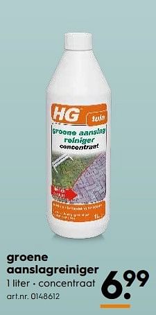 Aanbiedingen Groene aanslagreiniger - HG - Geldig van 25/02/2017 tot 08/03/2017 bij Blokker