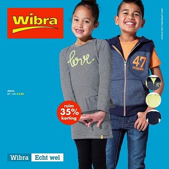 Aanbiedingen Jeans - Huismerk - Wibra - Geldig van 06/03/2017 tot 18/03/2017 bij Wibra