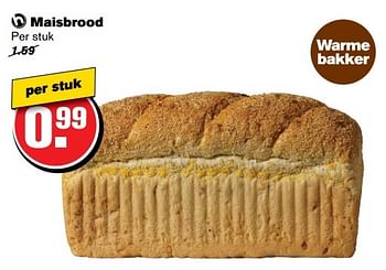 Aanbiedingen Maisbrood - Huismerk - Hoogvliet - Geldig van 01/03/2017 tot 07/03/2017 bij Hoogvliet