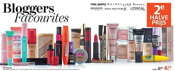 Aanbiedingen Alle make-up miss sporty mascara really me - Huismerk - Etos - Geldig van 27/02/2017 tot 12/03/2017 bij Etos