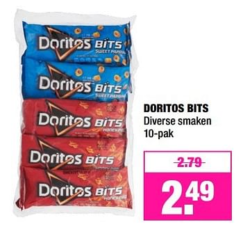 Aanbiedingen Doritos bits - Doritos - Geldig van 28/02/2017 tot 06/03/2017 bij Big Bazar