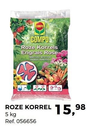 Aanbiedingen Roze korrel - Compo - Geldig van 07/03/2017 tot 04/04/2017 bij Supra Bazar
