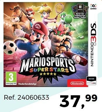 Aanbiedingen Mariosports superstars - Nintendo - Geldig van 07/03/2017 tot 04/04/2017 bij Supra Bazar
