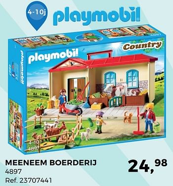 Aanbiedingen Meeneem boerderij - Playmobil - Geldig van 07/03/2017 tot 04/04/2017 bij Supra Bazar