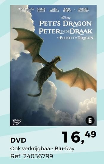 Aanbiedingen Dvd pete`s dragon - peter en de draak - Disney - Geldig van 07/03/2017 tot 04/04/2017 bij Supra Bazar