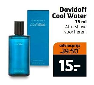 Aanbiedingen Davidoff cool water - Davidoff - Geldig van 28/02/2017 tot 12/03/2017 bij Trekpleister