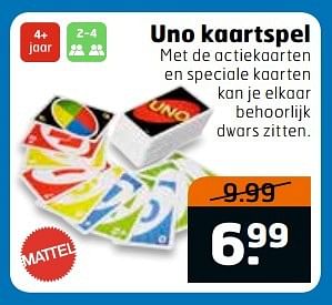 Aanbiedingen Uno kaartspel - Huismerk - Trekpleister - Geldig van 28/02/2017 tot 12/03/2017 bij Trekpleister
