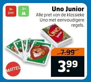 Aanbiedingen Uno junior - Huismerk - Trekpleister - Geldig van 28/02/2017 tot 12/03/2017 bij Trekpleister