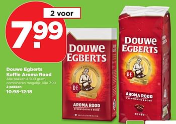 Aanbiedingen Douwe egberts koffie aroma rood - Douwe Egberts - Geldig van 05/03/2017 tot 11/03/2017 bij Plus