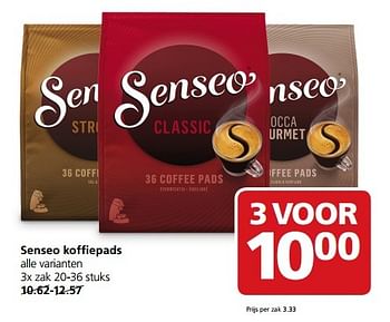 Aanbiedingen Senseo koffiepads - Douwe Egberts - Geldig van 06/03/2017 tot 12/03/2017 bij Jan Linders