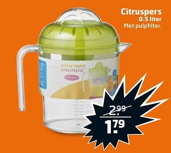 Aanbiedingen Citruspers - Huismerk - Trekpleister - Geldig van 07/03/2017 tot 12/03/2017 bij Trekpleister