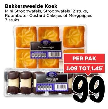 Aanbiedingen Bakkersweelde koek - Bakkersweelde - Geldig van 05/03/2017 tot 11/03/2017 bij Vomar