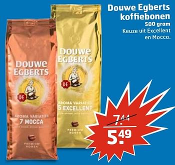 Aanbiedingen Douwe egberts koffiebonen - Douwe Egberts - Geldig van 28/02/2017 tot 12/03/2017 bij Trekpleister