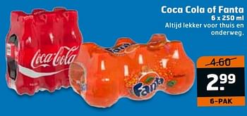 Aanbiedingen Coca cola of fanta - Fanta - Geldig van 28/02/2017 tot 12/03/2017 bij Trekpleister