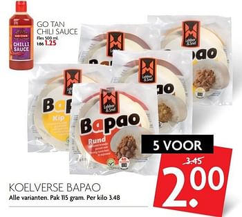 Aanbiedingen Koelverse bapao - Huismerk - Deka Markt - Geldig van 05/03/2017 tot 11/03/2017 bij Deka Markt