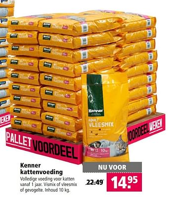 Aanbiedingen Kenner kattenvoeding - Kenner - Geldig van 27/02/2017 tot 12/03/2017 bij Welkoop