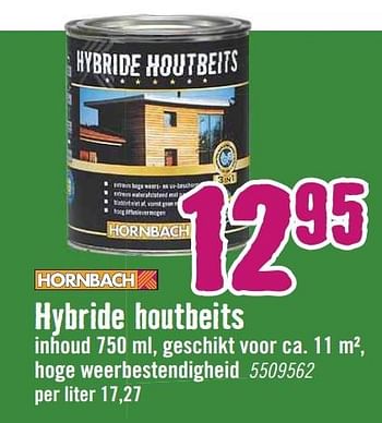 Aanbiedingen Hybride houtbeits - Huismerk Hornbach - Geldig van 26/02/2017 tot 12/03/2017 bij Hornbach