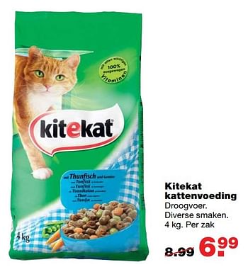Aanbiedingen Kitekat kattenvoeding - Kitekat - Geldig van 06/03/2017 tot 12/03/2017 bij Praxis