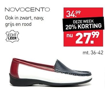 Aanbiedingen Schoenen - Novocento - Geldig van 07/03/2017 tot 12/03/2017 bij Scapino