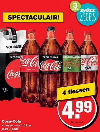 Aanbiedingen Coca-cola - Coca Cola - Geldig van 08/03/2017 tot 14/03/2017 bij Hoogvliet