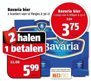 Aanbiedingen Bavaria bier - Bavaria - Geldig van 06/03/2017 tot 12/03/2017 bij Poiesz
