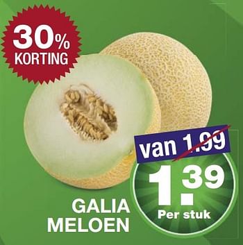 Aanbiedingen Galia meloen - Huismerk - Aldi - Geldig van 06/03/2017 tot 12/03/2017 bij Aldi