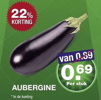 Aanbiedingen Aubergine - Huismerk - Aldi - Geldig van 06/03/2017 tot 12/03/2017 bij Aldi