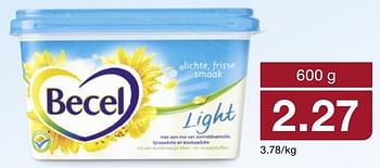 Aanbiedingen Becel light - Becel - Geldig van 06/03/2017 tot 12/03/2017 bij Aldi