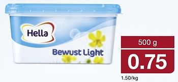 Aanbiedingen Helle bewust light - Hella - Geldig van 06/03/2017 tot 12/03/2017 bij Aldi