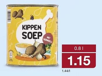 Aanbiedingen Kippen soep - Huismerk - Aldi - Geldig van 06/03/2017 tot 12/03/2017 bij Aldi