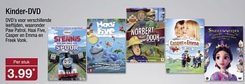 Aanbiedingen Kinder-dvd - Huismerk - Aldi - Geldig van 06/03/2017 tot 12/03/2017 bij Aldi