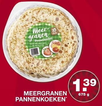 Aanbiedingen Meergranen pannenkoeken - Huismerk - Aldi - Geldig van 06/03/2017 tot 12/03/2017 bij Aldi