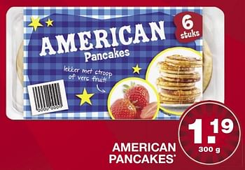 Aanbiedingen American pancakes - Huismerk - Aldi - Geldig van 06/03/2017 tot 12/03/2017 bij Aldi