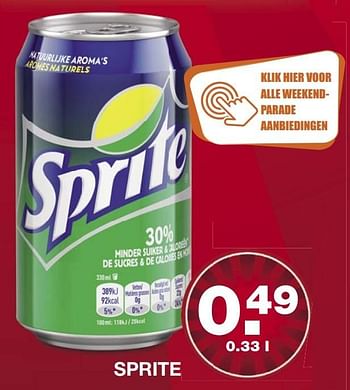 Aanbiedingen Sprite - Sprite - Geldig van 06/03/2017 tot 12/03/2017 bij Aldi