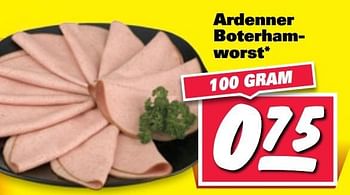 Aanbiedingen Ardenner boterhamworst - Huismerk - Nettorama - Geldig van 06/03/2017 tot 12/03/2017 bij Nettorama