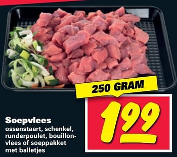 Aanbiedingen Soepvlees - Huismerk - Nettorama - Geldig van 06/03/2017 tot 12/03/2017 bij Nettorama