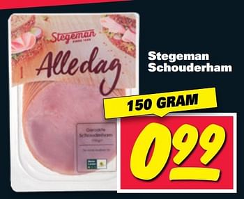 Aanbiedingen Stegeman schouderham - Stegeman - Geldig van 06/03/2017 tot 12/03/2017 bij Nettorama