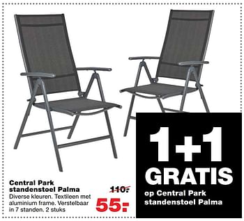 Aanbiedingen Central park standenstoel palma - Central Park - Geldig van 06/03/2017 tot 12/03/2017 bij Praxis