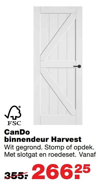 Aanbiedingen Cando binnendeur harvest - CanDo - Geldig van 06/03/2017 tot 12/03/2017 bij Praxis