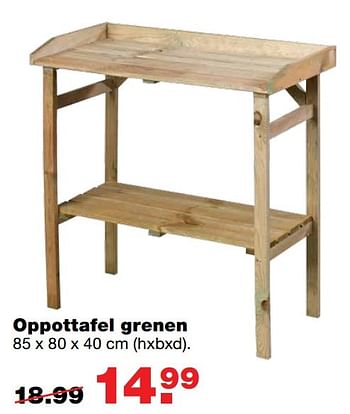 Aanbiedingen Oppottafel grenen - Huismerk - Praxis - Geldig van 06/03/2017 tot 12/03/2017 bij Praxis