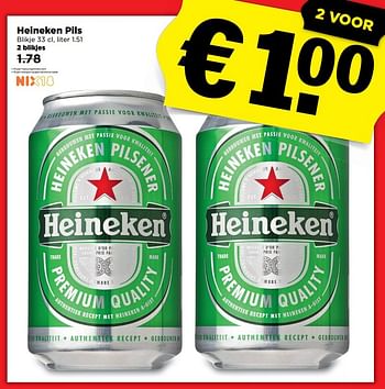 Aanbiedingen Heineken pils - Heineken - Geldig van 12/03/2017 tot 18/03/2017 bij Plus